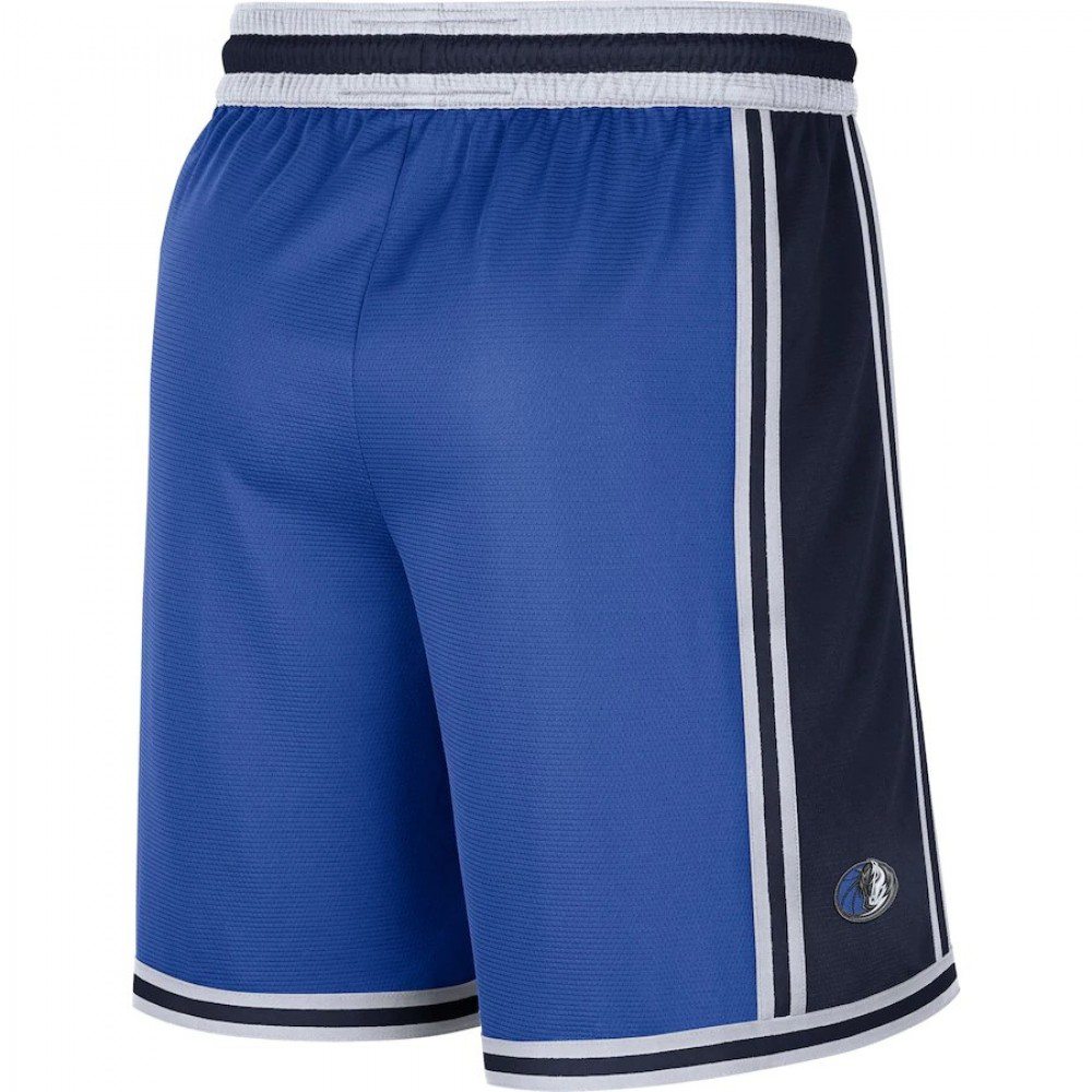 Men's Dallas Mavericks Pre-Game Performance Shorts - Royal/White-Pro Kit Vault | Brand New 26/27 Sports Jerseys